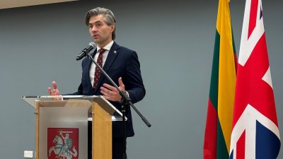 Minister Kęstutis Budrys Marks March 11 with UK Lithuanians: "We Created Our Own Miracle –...