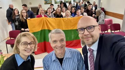 March 11 in Kaunas Celebrated Together with Lithuanians Returning from Venezuela