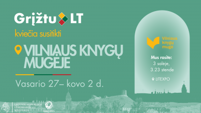 At the Vilnius Book Fair – an Invitation to Return to Lithuania