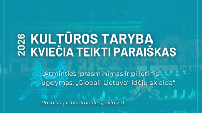 Prasideda „Globali Lietuva“ idėjų sklaidos finansavimo konkursas