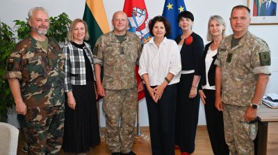 Su Lietuvos šaulių sąjungos vadovybe aptartas pilietiškai aktyvios diasporos telkimas