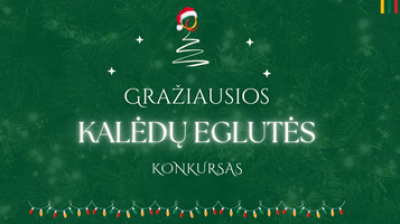 Gražiausios Globalios Lietuvos eglutės konkursas 2025