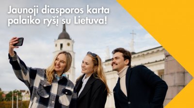 Jaunoji diasporos karta palaiko ryšį su Lietuva