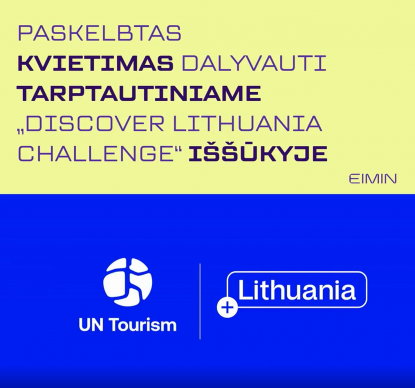 Kvietimas dalyvauti tarptautiniame „Discover Lithuania Challenge“ iššūkyje