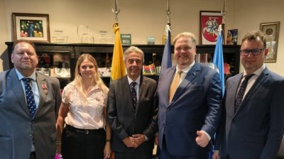 Viceministras T. Valys Kovo 11-ąją minėjo kartu su Pietų Amerikos lietuviais 