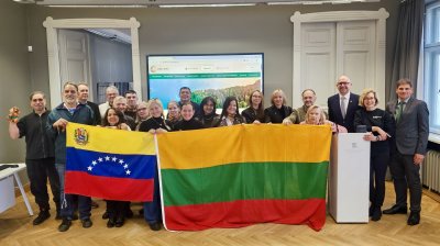Lietuvos Nepriklausomybės atkūrimo diena paminėta su iš Venesuelos grįžusiais tautiečiais