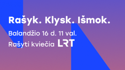 Kviečiame dalyvauti Nacionaliniame diktante 2026