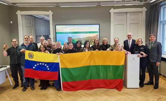 Lietuvos Nepriklausomybės atkūrimo diena paminėta su iš Venesuelos grįžusiais tautiečiais