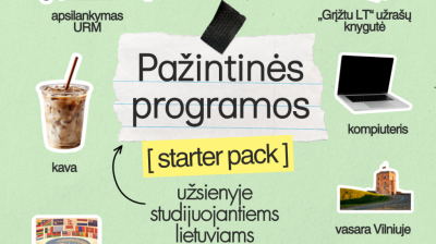 Pažintinė programa studijuojantiems užsienyje