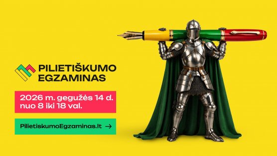 Užsienio lietuviai kviečiami prisijungti prie Pilietiškumo egzamino