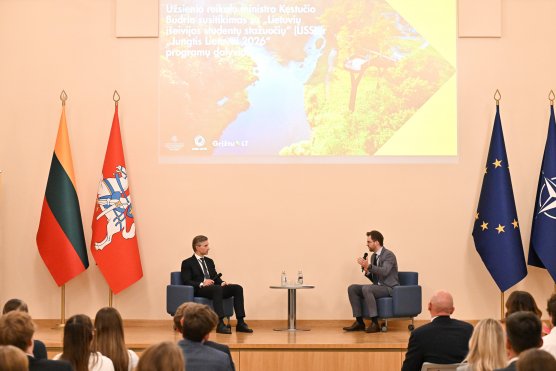 Ministras K. Budrys: diasporos jaunimas prisideda prie Lietuvos gerovės kūrimo