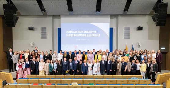 Ministras K. Budrys: savivaldybių garbės ambasadoriai užsienyje – patikimi partneriai, kartu...