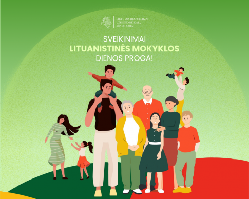 Ministras K. Budrys sveikina Lituanistinės mokyklos dienos proga
