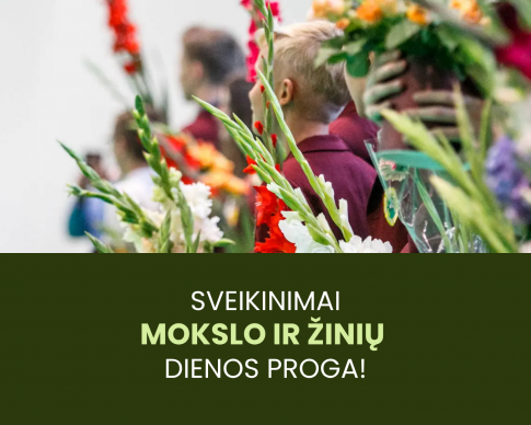 Užsienio reikalų ministro K. Budrio sveikinimas Mokslo ir žinių dienos proga