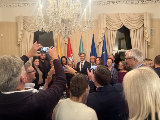 K. Budrys ragino Airijos lietuvius aktyviau prisidėti prie Lietuvos augimo
